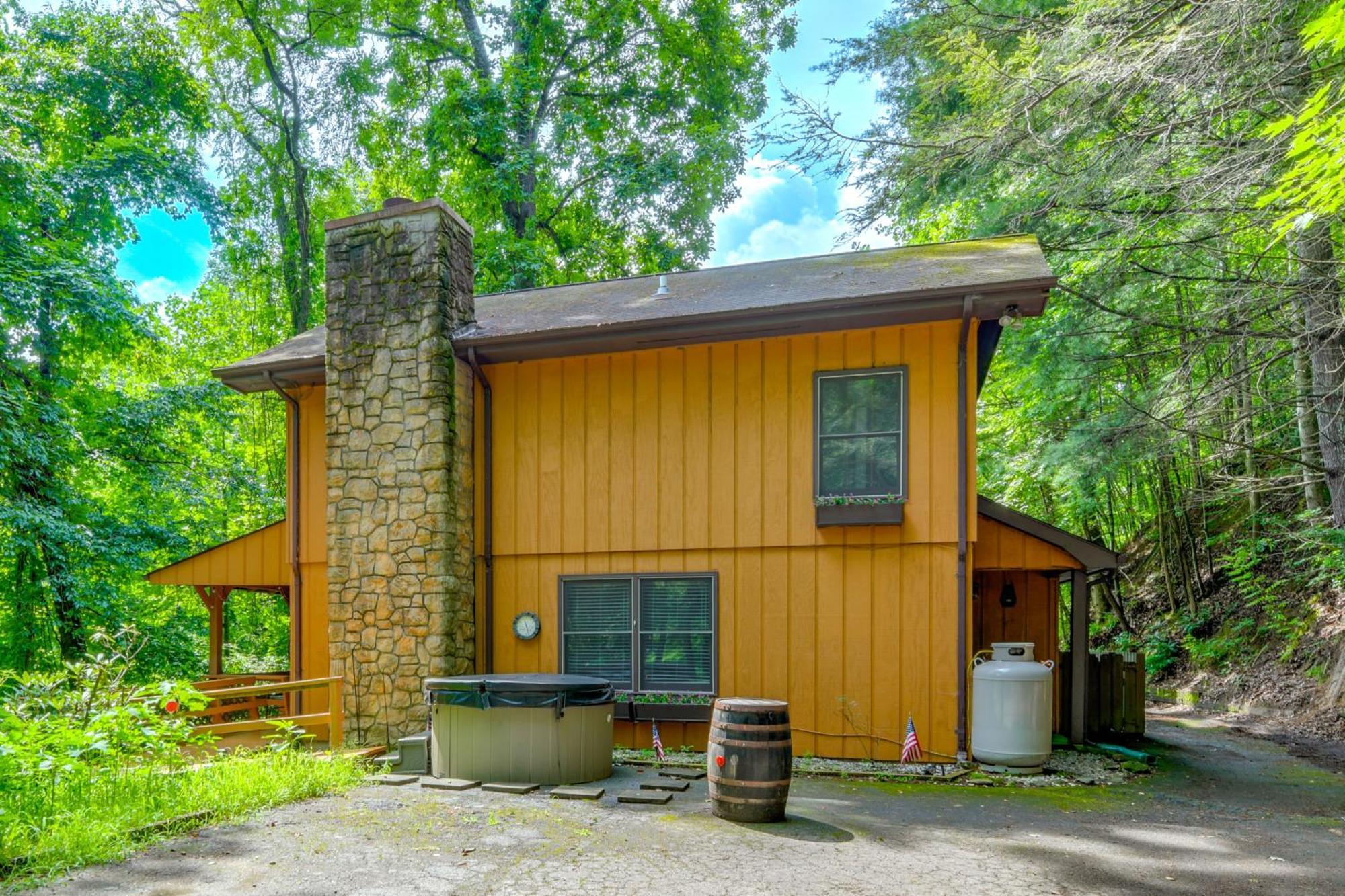 Maggie Valley Townhome In Smoky Mountain Foothills Esterno foto
